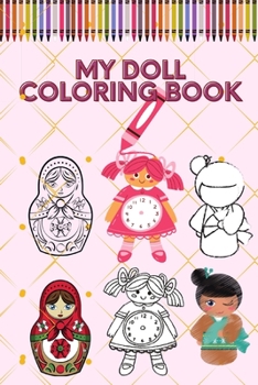 Paperback My Doll Coloring Book