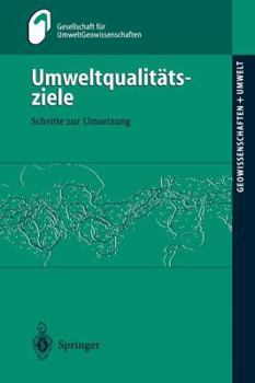 Paperback Umweltqualitätsziele: Schritte Zur Umsetzung [German] Book