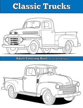 Paperback Classic Trucks: Adult Coloring Book