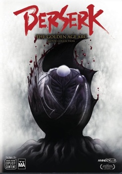 DVD Berserk Golden Age Arc 3-Movie Collection Book
