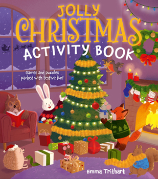 Paperback Jolly Christmas Activity Book: Games & Puzzles Packed with Festive Fun! Book