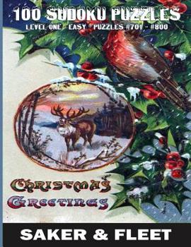 Paperback 100 Sudoku Puzzles: Large Print - Numbered from #701 to #800 - Fun Filled Brain Teasers To While The Time Away [Large Print] Book