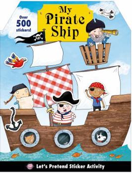 Paperback My Pirate Ship Sticker Activity Book