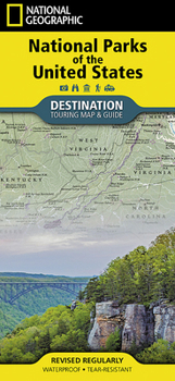 Map National Parks of the United States Map Book