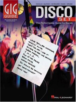 Paperback Disco Set: The Performance Guide for Bands (Gig Guide) Book