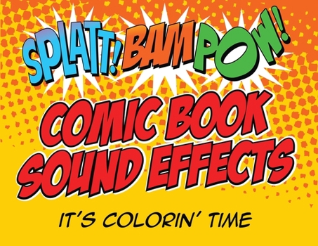 Paperback Comic Book Sound Effects Book