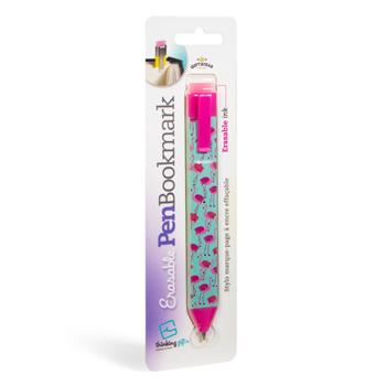 Misc. Pen Bookmark Flamingo Book