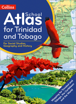 Paperback Collins School Atlas for Trinidad and Tobago Book