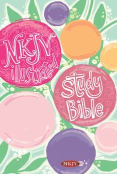 Hardcover Illustrated Study Bible for Kids-NKJV-Girls Book