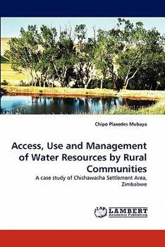 Paperback Access, Use and Management of Water Resources by Rural Communities Book