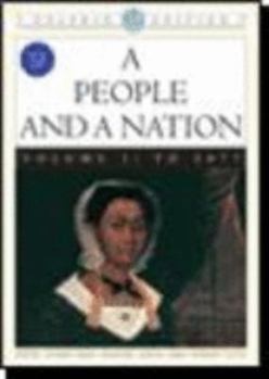 Paperback A People and a Nation: Volume I to 1877 Book