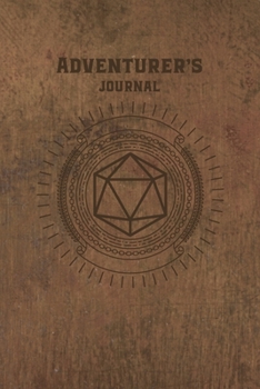 Paperback RPG Journal: Adventurer's Journal and Campaign Companion Book