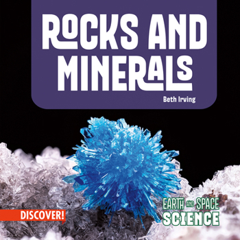 Library Binding Rocks and Minerals Book