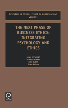 Hardcover The Next Phase of Business Ethics, 3 Book