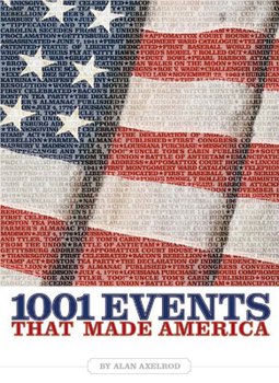 Paperback 1001 Events That Made America Book