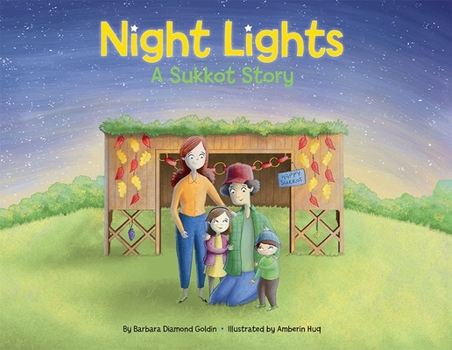 Hardcover Night Lights: A Sukkot Story Book