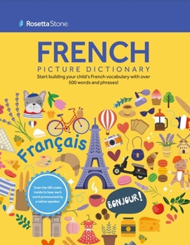 Paperback Rosetta Stone French Picture Dictionary Book