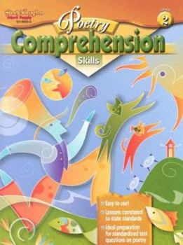 Paperback Poetry Comprehension Skills: Reproducible Grade 2 Book