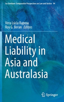 Hardcover Medical Liability in Asia and Australasia Book