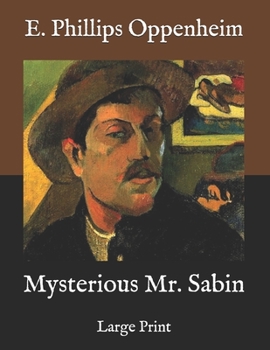 Paperback Mysterious Mr. Sabin: Large Print Book