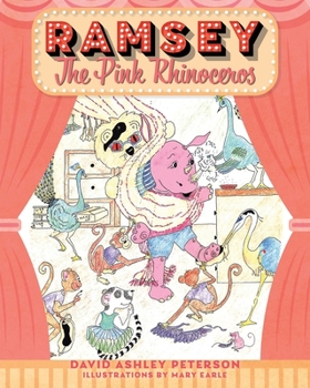 Paperback Ramsey the Pink Rhinoceros Book