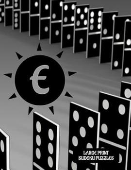 Paperback E: Large Print Sudoku Puzzles - Dominoes Lovers Brain Logic Puzzle Book - Game Instructions and Answer Key - Perfect Gift Book