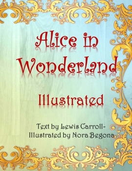 Paperback Alice in Wonderland Illustrated Book