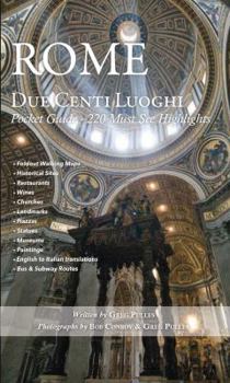 Spiral-bound Rome Due Centi Luoghi Pocket Guide to 220 Can't Miss Sites Book
