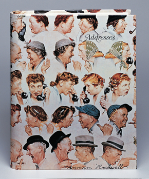 Hardcover Norman Rockwell Address Book