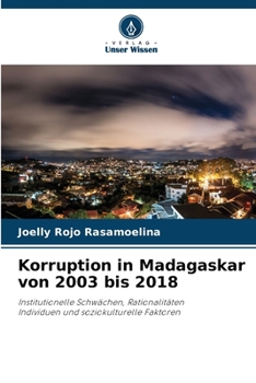 Paperback Korruption in Madagaskar von 2003 bis 2018 [German] Book