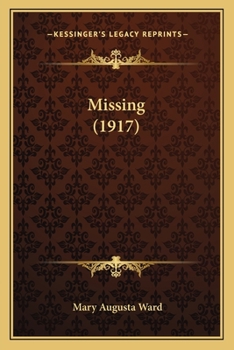 Paperback Missing (1917) Book