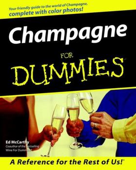 Paperback Champagne for Dummies Book