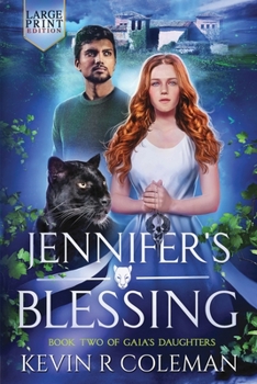 Paperback Jennifer's Blessing (Large Print Edition) [Large Print] Book