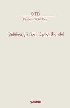 Paperback Einführung in Den Optionshandel [German] Book