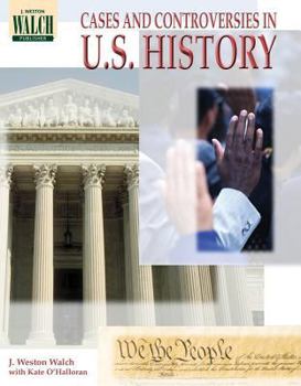 Paperback Case and Controversies in U.S. History Book