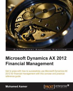 Paperback Microsoft Dynamics Ax Financial Management Book