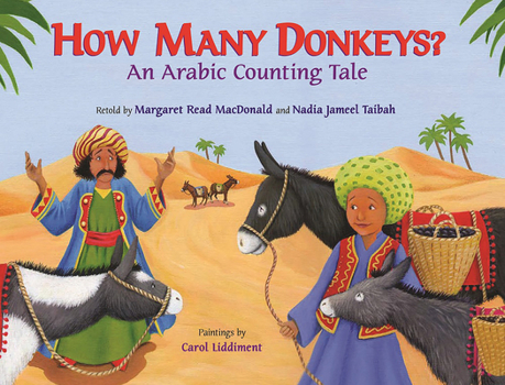 Paperback How Many Donkeys?: An Arabic Counting Tale Book