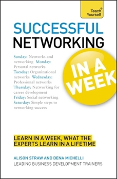 Paperback Networking in a Week: Teach Yourself Book