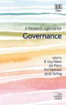 Paperback A Research Agenda for Governance (Elgar Research Agendas) Book