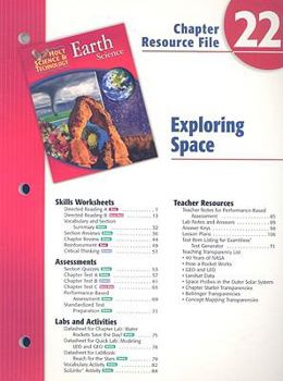 Holt Science & Technology Earth Science Chapter 22 Resource File: Exploring Space