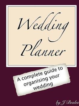 Paperback Wedding Planner Book