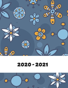 Paperback 2020-2021: Monthly Planner 2020-2021 Book