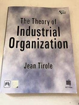 Paperback The Theory of Industrial Organization Book