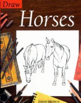 Paperback Draw Horses Book