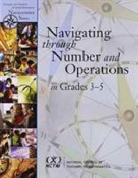 Hardcover Navigating Through Number and Operations in Grades 3-5 Book