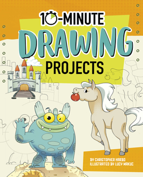 Hardcover 10-Minute Drawing Projects Book