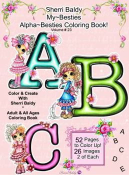 Paperback Sherri Baldy My Besties Alphabet Besties Coloring Book