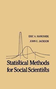 Hardcover Statistical Methods for Social Scientists Book