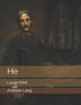 Paperback He: Large Print Book