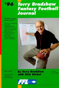 Paperback Terry Bradshaw Fantasy Football Journal, 1996 Book